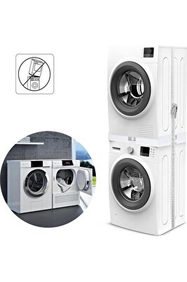 Beko Altus Grundig Çamaşır Makinesi Ile Kurutma Makinesi Kemerli Birleştirme Montaj Kiti ürün fotoğrafı