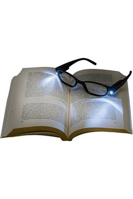 Kitap Gözlüğü Okuma Led Işıklı 2 Led Gözlük Okuma Pilli Gözlük ürün fotoğrafı