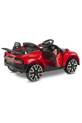 Bugo Bugatti 12 Volt Uzaktan Kumandalı Akülü Araba Kırmızı ürün fotoğrafı