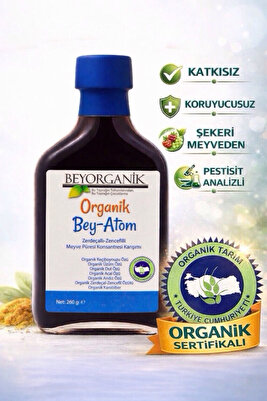 ORGANİK Bey Atom 260gr (PESTİSİT ve AĞIR METAL ANALİZLİ) ürün fotoğrafı