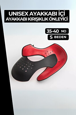 Silikonlu Ayakkabı Sneaker Kırışıklık Önleyici Koruyucu S Beden (35-40) ürün fotoğrafı
