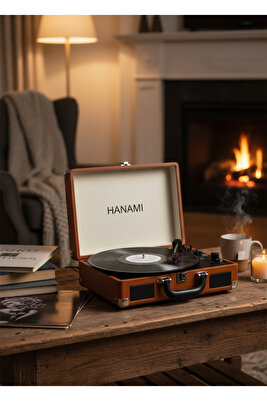 T316BR HANAMI Retro Çanta Pikap - Bluetooth Ve Dahili Şarj Özellikli ürün fotoğrafı