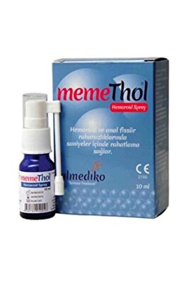 MEMETHOL ANAL SPREY 10ML ürün fotoğrafı