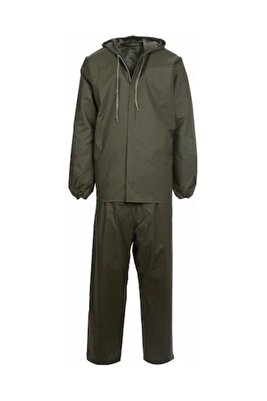 Su Geçirmez Balıkçı Takım Yağmurluk - Avcı - Balıkçı - Çiftçi - Sulama - %100 Su Geçirmez - Pvc ürün fotoğrafı