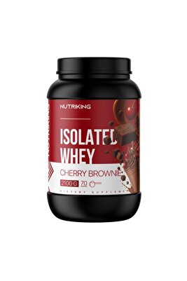 Whey Isolate Protein 2000 gr 66 Servis Vişne Brownie ürün fotoğrafı