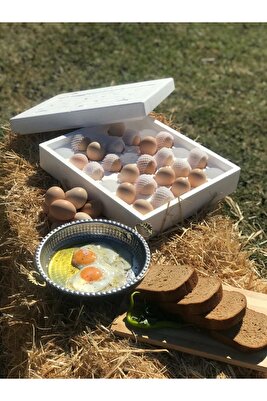 Gezen Tavuk Yumurtası (30 ADET) Çiftliğimizde Yetişen Ve Tamamen Doğal Şekilde Beslenen Tavuklardan ürün fotoğrafı