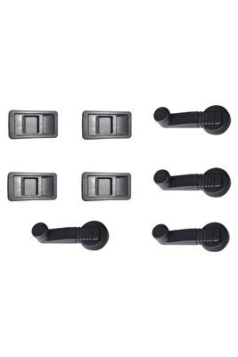 Renault R9 Brodway Spring Kapı Iç Açma Kolu-cam Açma Kolu Takım ürün fotoğrafı