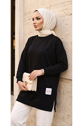 Yazlık Kadın Bisiklet Yaka Mevsimlik Tunik ürün fotoğrafı