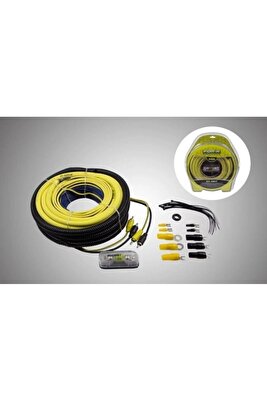 X-BASS Xb-4kit Amfi Kablo Seti Kaliteli – Profesyonel Turuncu ürün fotoğrafı