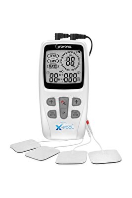 X Pool Fonksiyonel, 2 Kanallı Portatif Dijital Tens, Ems, Masaj Cihazı ürün fotoğrafı