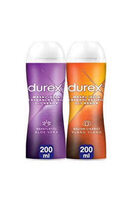 Play Kayganlaştırıcı &amp; Masaj Jeli Aloe Vera 200 ml Hassas Ylang 200 ml ürün fotoğrafı