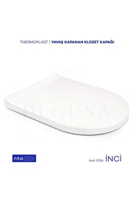 Inci D-form Yavaş Kapanan Klozet Kapağı Üstten Sıkmalı Menteşeli ürün fotoğrafı