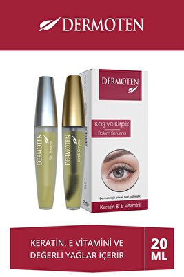 Kaş & Kirpik Bakım Serumu, Keratin, E Vitamini Ve Doğal Yağ Içerikli 20 ml ürün fotoğrafı