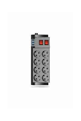 Blic 2 M Uzatma Kablosu Çoklu Priz Termal Akım Korumalı 8'li Priz 3 Usbli ürün fotoğrafı