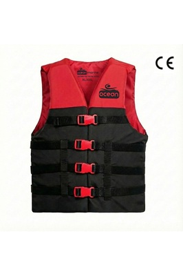 Ocean Can Yeleği 50 Newton Yüzdürme Yardımcısı - Ce Belgeli Kırmızı ürün fotoğrafı