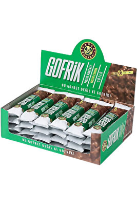 Fıstık Parçalı Fıstık Ezmeli Gofrik 33GR * 24 Adet ürün fotoğrafı
