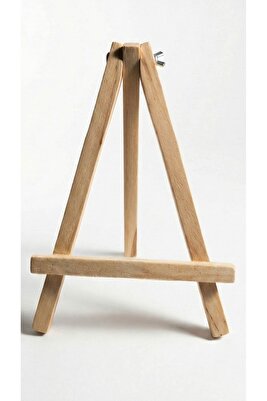 Masaüstü Şövale, Ahşap, Mini Şövale, Üç Ayaklı, Resim Şövalesi, Ressam Sehpası ürün fotoğrafı