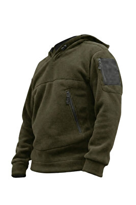 Erkek Polar Outdoor Kapşonlu Kombat Tactical Polar ürün fotoğrafı