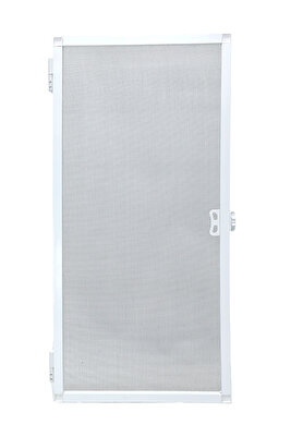 Menteşeli Pencere Sinekliği Beyaz (EN: 0-70 CM. BOY: 0-130 CM) Istenilen Ölçüde ürün fotoğrafı