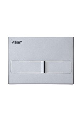 Karina Mat Krom Gömme Rezervuar Kumanda Paneli Basma Butonu 226.001 ürün fotoğrafı