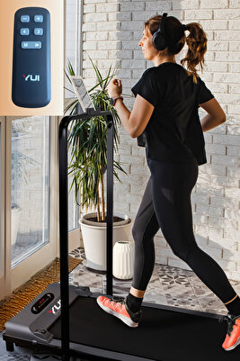 Y1 Bluetooth Hoparlörlü Smart Uzaktan Kumandalı Sessiz Portatif Yürüme Ve Koşu Bandı ürün fotoğrafı