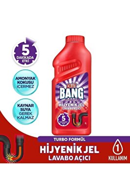Turbo Hijyenik Gider, Lavabo Açıcı Jel 500 ml ürün fotoğrafı