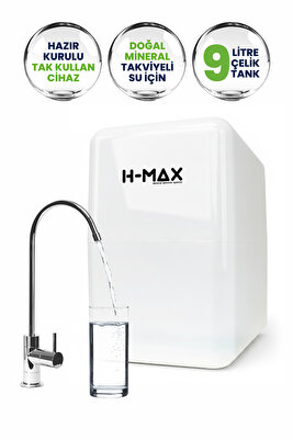 80 Gpd Membranlı 11 Aşama 9 Litre Tanklı Su Arıtma Cihazı ürün fotoğrafı