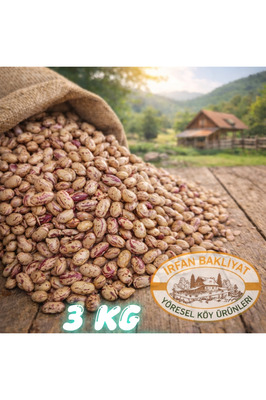 Köy Mahsulu Yerli Barbunya 3 Kg ürün fotoğrafı