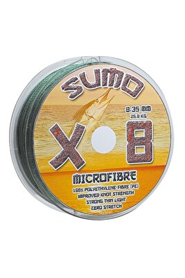 Sumo 8 Kat Örgü İp Misina 300m - 0,40mm ürün fotoğrafı