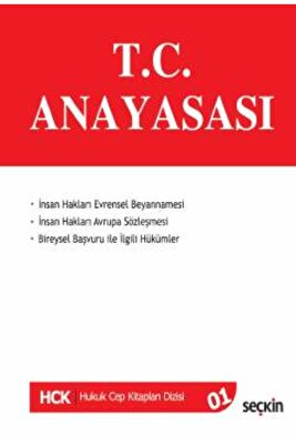 T.C. Anayasası 45. Baskı, Ocak 2023 ürün fotoğrafı