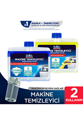 Bulaşık Makinesi Temizleyici Sıvı Normal 250 ml + Limon 250 ml ürün fotoğrafı
