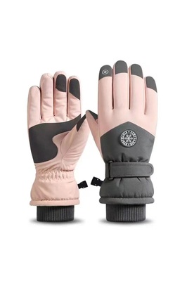 Ultralight Su Geçirmez Dokunmatik Kayak Snowboard Kayak Eldiveni ürün fotoğrafı