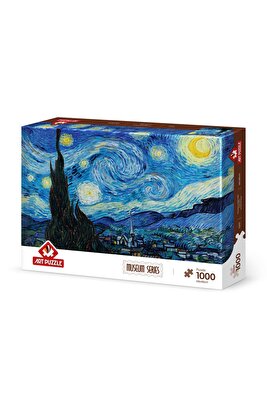 Yıldızlı Gece, 1889 1000 Parça Puzzle ürün fotoğrafı