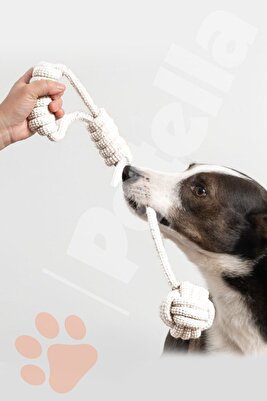 Köpek Oyuncağı Köpek Kemirme Oyuncağı Köpek Çekme Oyuncağı Halat Isırma Oyuncağı Diş Ipi Büyük Boy ürün fotoğrafı