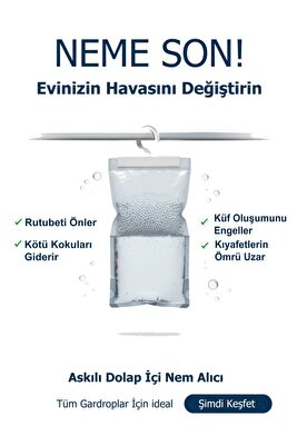 250 Gram - Nemson Nem Alıcı Askılık ürün fotoğrafı