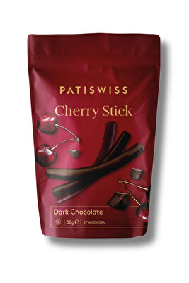 Bitter Çikolatalı Vişne Çubukları, 80g ürün fotoğrafı