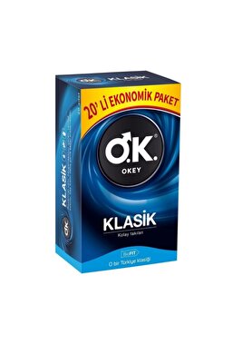 Marka: Ok Klasik Ekonomik Paket 20'li Kategori: Prezervatif ürün fotoğrafı