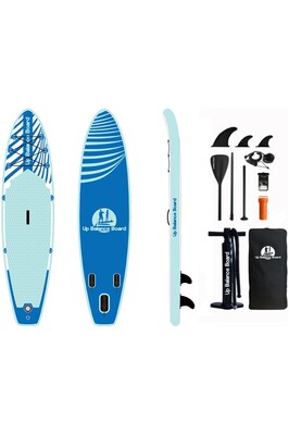 Şişme Sup Board/Stand Up Paddle Board 310x76x15 cm Mavi ürün fotoğrafı