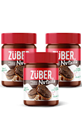 Nutzilla Fındık Kreması Kakaolu 315 g x 3 Adet ürün fotoğrafı