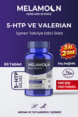 5-HTP, ve Kediotu ekstresi, Takviye Edici Gıda 60 Tablet ürün fotoğrafı