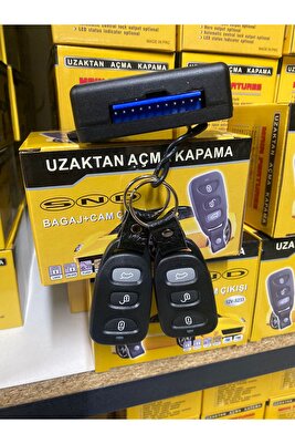 12 Volt Uzaktan Kumanda Açma Kapama Merkezi Kilit SND ürün fotoğrafı