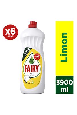 Limon Bulaşık Deterjanı 6x650ml Fırsat Paketi ürün fotoğrafı