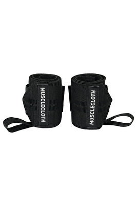 Pro Wrist Wraps 2'li Paket Siyah ürün fotoğrafı