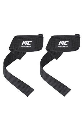 Padded Lifting Straps Siyah ürün fotoğrafı