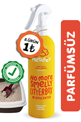 Parfümsüz Özel Kedi Kumu Koku Giderici, Doğal Ve Kokusuz/naturel Kedi Tuvaleti Için Sprey, 400 ml ürün fotoğrafı