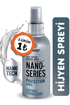 Kedi Nano Hijyen Spreyi, Göz Kulak Tüy Bakımı Temizleme Solüsyonu, Kediler Için Sağlık Ürünü, 150 ml ürün fotoğrafı