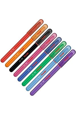 Jel Roller Kalem Seti 0.7 mm 8 Renk Karışık ürün fotoğrafı