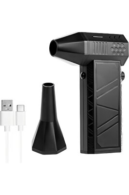 Mini Jet Fan Turbo Hızlı Fan 130000rpm Yüksek Hız Güç Üfleme Araç Içi Temizlik,vakum,kurutma ,mangal ürün fotoğrafı