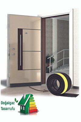 1 Adet Çelik Kapı Altı Rüzgarlık Kapı Altı Eşik Süngeri Kapı Altı Bandı Koku Böcek Su Önleyici ürün fotoğrafı