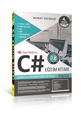 C# Eğitim Kitabı ürün fotoğrafı